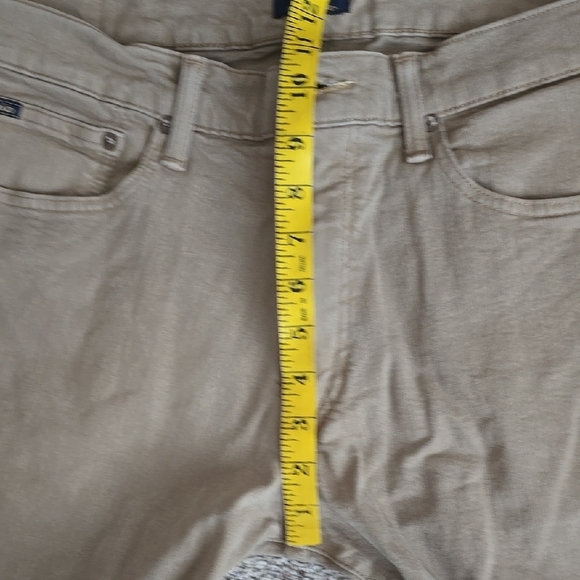 Ralph Lauren Sz 34/30 VERICK Slim Straight Khaki Jeans - Picture 15 of 16